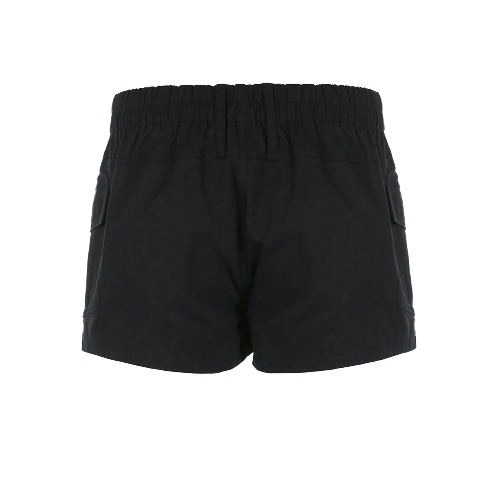 Y2K Cargo Shorts for Women Fashion Vintage Solid Color Low Rise Denim Short Summer Casual Sexy Jeans Short Pants with Packets